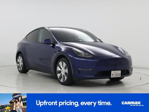 Blue 2024 Tesla Model Y Long Range