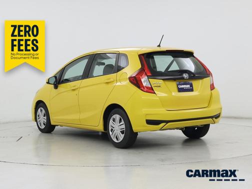 Yellow 2018 Honda Fit LX