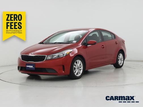 Red 2017 Kia Forte S