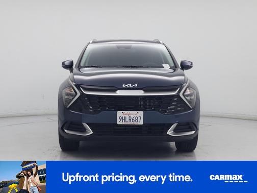 Blue 2023 Kia Sportage Hybrid EX