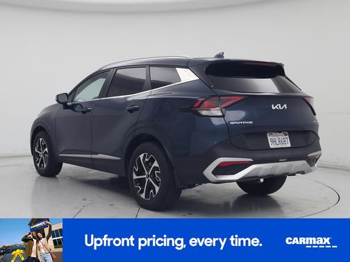 Blue 2023 Kia Sportage Hybrid EX