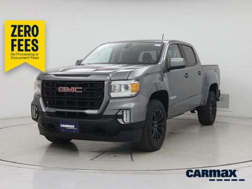 Gray 2022 GMC Canyon Elevation