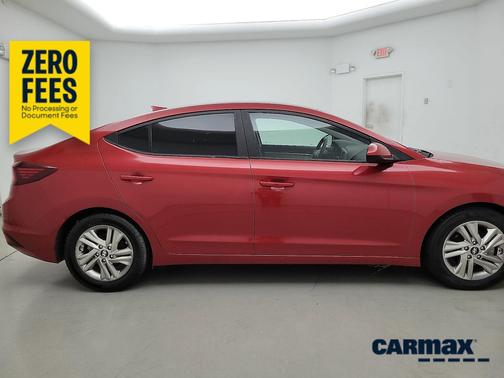 Red 2019 Hyundai ELANTRA SEL