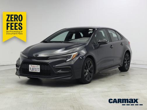 Black 2023 Toyota Corolla SE