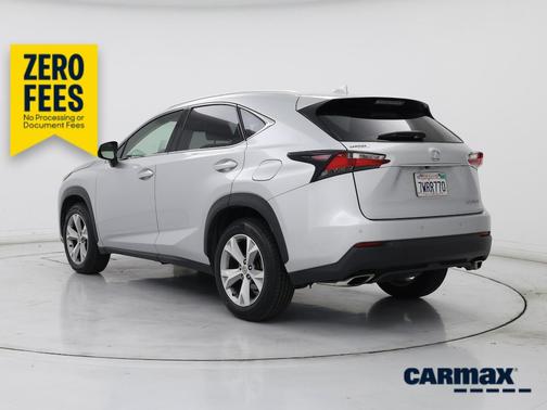 Silver 2017 Lexus NX 200t