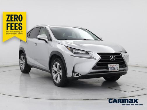 Silver 2017 Lexus NX 200t