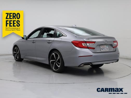 Silver 2018 Honda Accord Sport