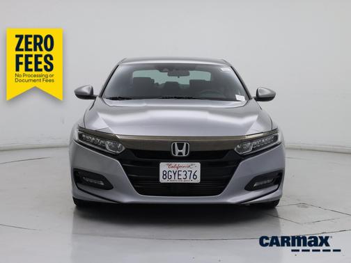 Silver 2018 Honda Accord Sport