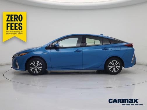 Blue 2017 Toyota Prius Prime Premium