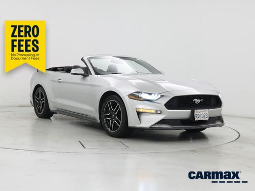Silver 2018 Ford Mustang Ecoboost