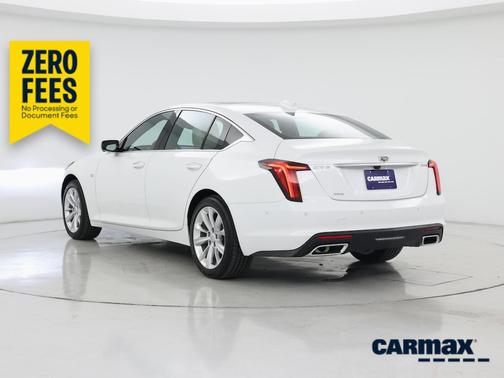 White 2025 Cadillac CT5 Premium Luxury