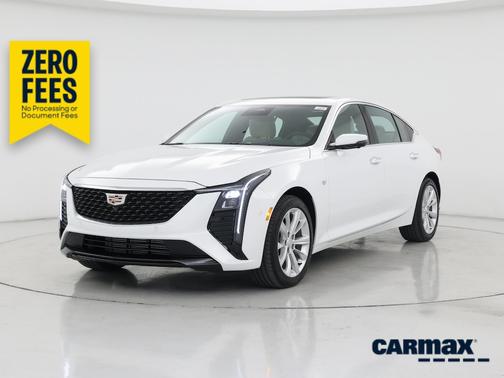 White 2025 Cadillac CT5 Premium Luxury