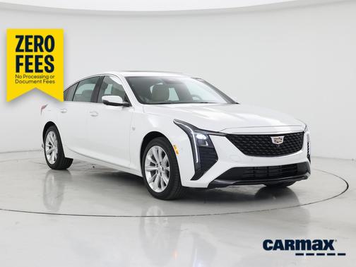 White 2025 Cadillac CT5 Premium Luxury