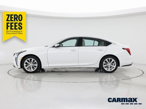 White 2025 Cadillac CT5 Premium Luxury