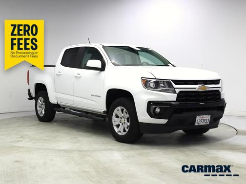 White 2022 Chevrolet Colorado LT