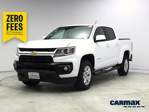 White 2022 Chevrolet Colorado LT