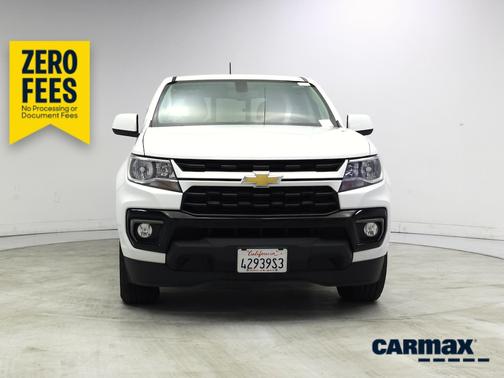 White 2022 Chevrolet Colorado LT