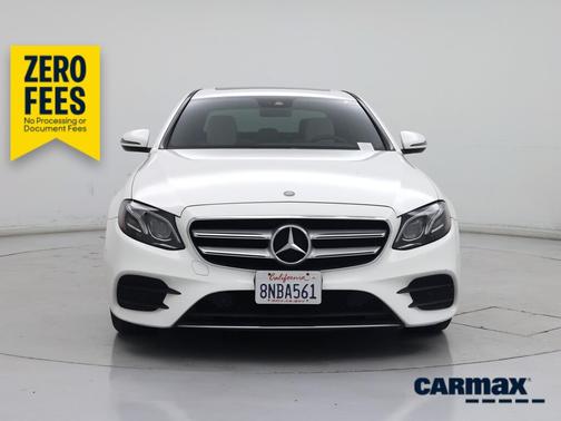White 2017 Mercedes-Benz E-Class