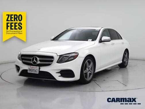 White 2017 Mercedes-Benz E-Class