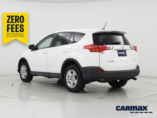 White 2014 Toyota RAV4 LE