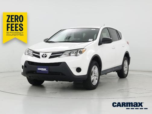 White 2014 Toyota RAV4 LE