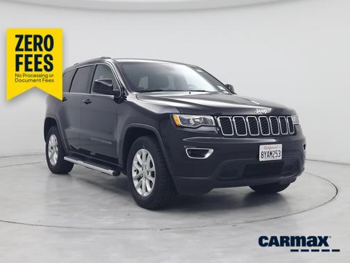 Black 2021 Jeep Grand Cherokee Laredo E