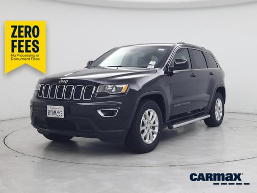 Black 2021 Jeep Grand Cherokee Laredo E