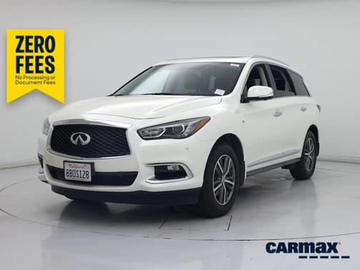 White 2018 INFINITI QX60