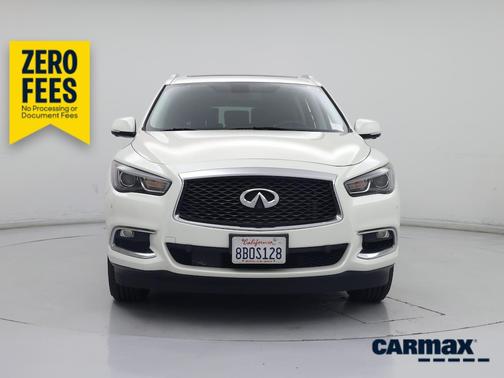 White 2018 INFINITI QX60