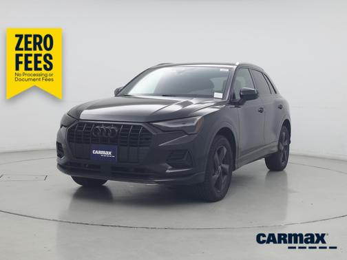Black 2022 Audi Q3 Premium