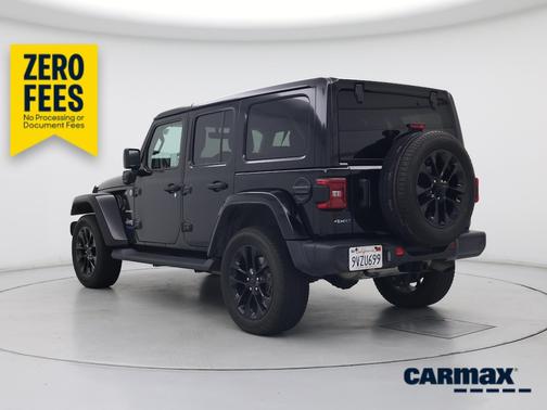 Black 2021 Jeep Wrangler Unlimited 4xe Unlimited Sahara