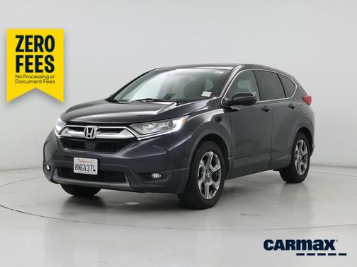 Gray 2019 Honda CR-V EX
