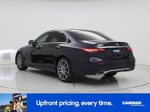 Blue 2022 Mercedes-Benz E-Class