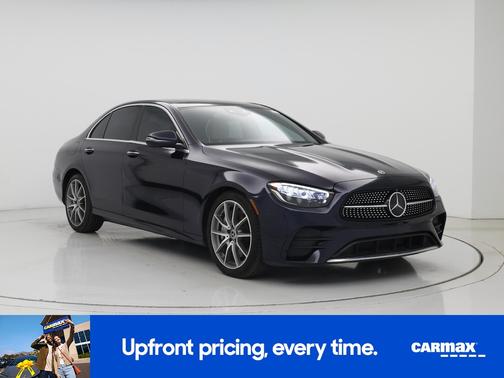 Blue 2022 Mercedes-Benz E-Class