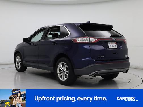 Blue 2016 Ford Edge SEL