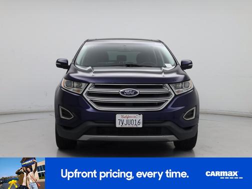 Blue 2016 Ford Edge SEL