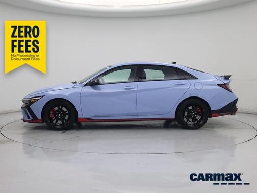 Blue 2025 Hyundai ELANTRA N