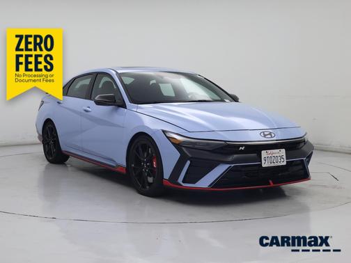 Blue 2025 Hyundai ELANTRA N