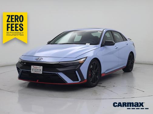 Blue 2025 Hyundai ELANTRA N