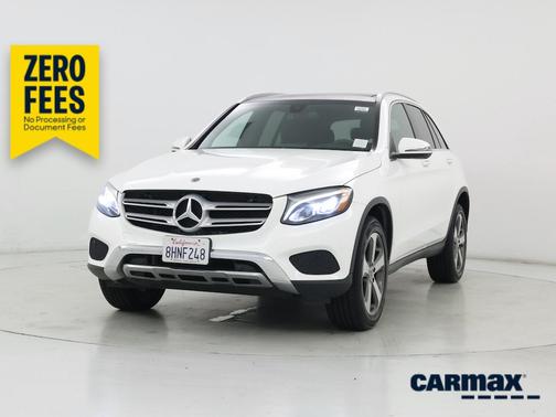 White 2019 Mercedes-Benz GLC 300