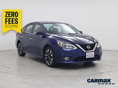 Blue 2019 Nissan Sentra SR