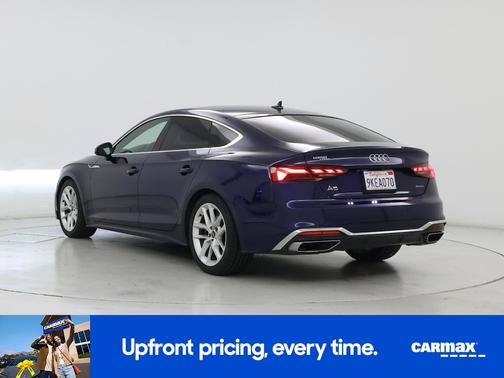 Blue 2023 Audi A5 Sportback S-Line Premium Plus