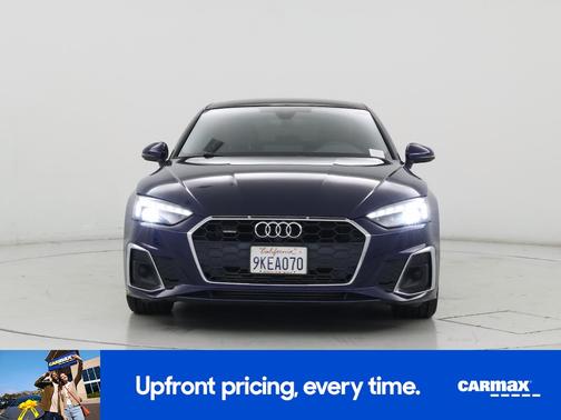 Blue 2023 Audi A5 Sportback S-Line Premium Plus