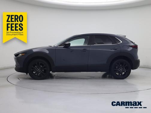 Blue 2023 Mazda CX-30 Carbon Edition