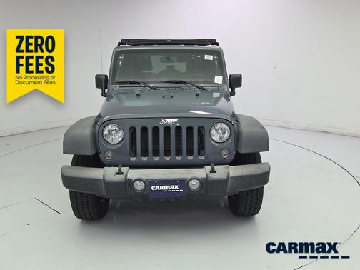 Gray 2015 Jeep Wrangler Sport