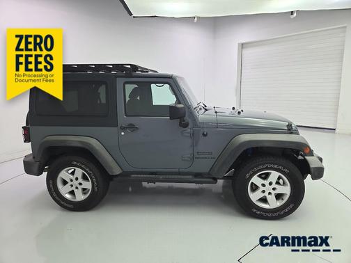 Gray 2015 Jeep Wrangler Sport