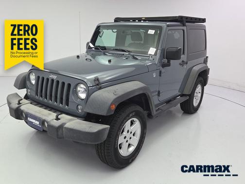 Gray 2015 Jeep Wrangler Sport