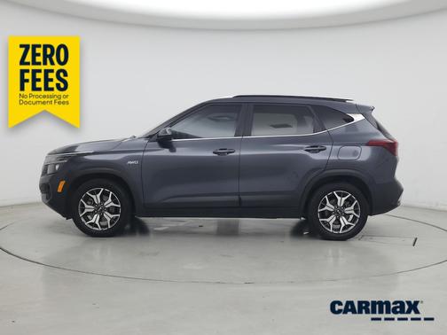 Gray 2021 Kia Seltos EX