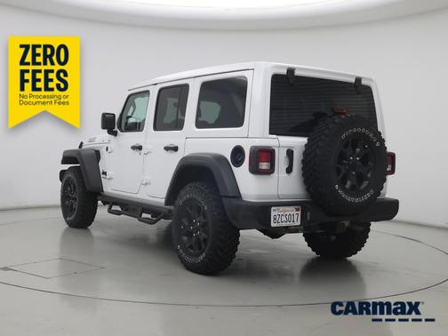 White 2021 Jeep Wrangler Unlimited Willys