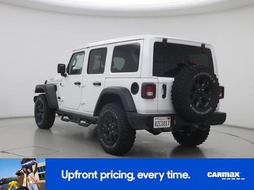 White 2021 Jeep Wrangler Unlimited Willys